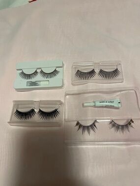 wet n wild Mixed Style False Eyelash Set with Adhesive - Black